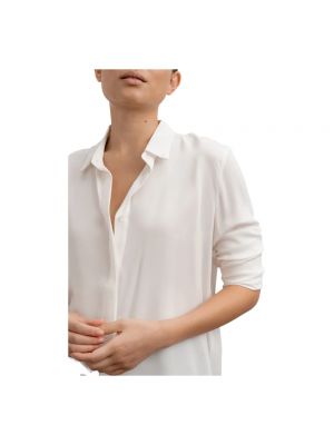 Camisa de seda Ahlvar Gallery blanco