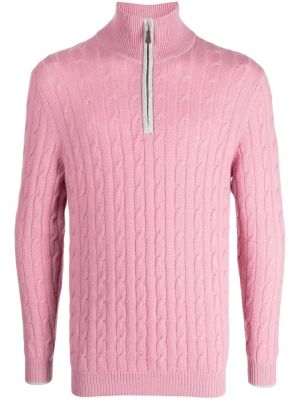 Džemper s patentnim zatvaračem N.peal ružičasta