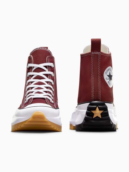 Pantofi cu stele Converse bordo