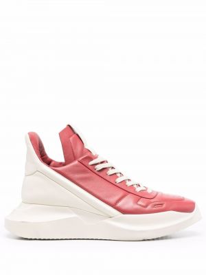 Sneakers Rick Owens, rosso