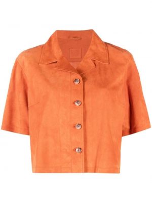 Zamšādas krekls Desa 1972 oranžs