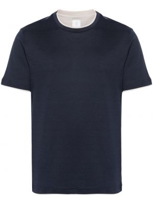 T-krekls džersija Eleventy zils