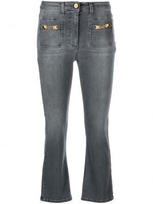 Jeans 7/8 Elisabetta Franchi grå