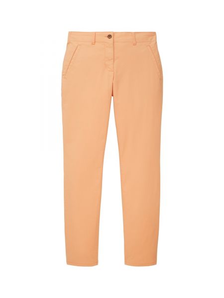 Pantaloni chino Tom Tailor arancione