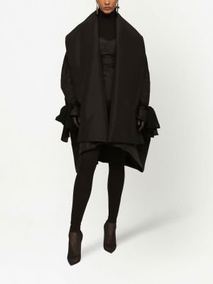 Oversize mantel Dolce & Gabbana schwarz