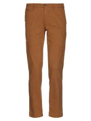 Pantaloni di cotone 40weft marrone
