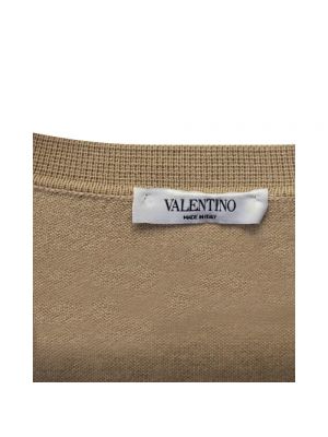 Sudadera de algodón Valentino Vintage marrón