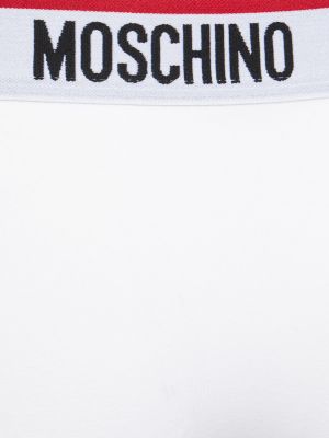 Памучни боксерки Moschino Underwear черно
