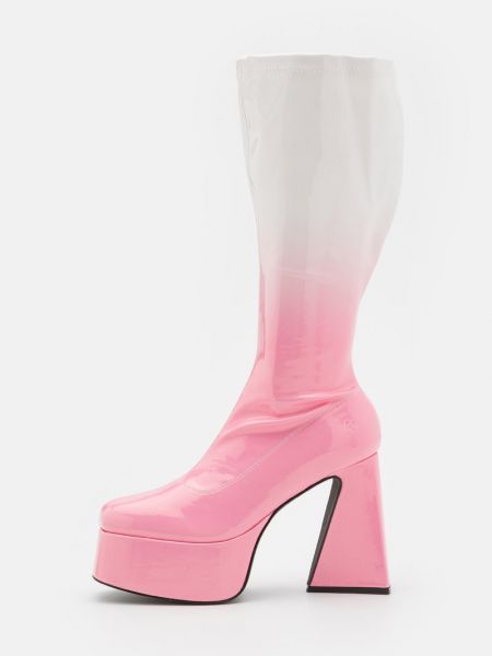 Różowe kalosze Koi Footwear