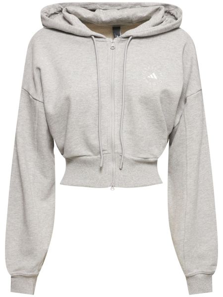 Hættetrøje Adidas By Stella Mccartney grå