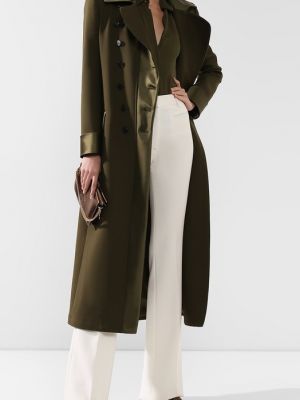 Шерстяное пальто Tom Ford хаки