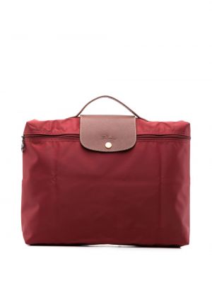 Torba na laptopa Longchamp czerwona