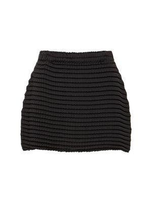 Plisované mini sukně Sid Neigum černé