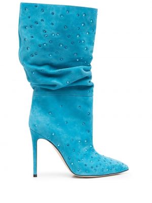 Auliniai batai su spygliais Paris Texas mėlyna