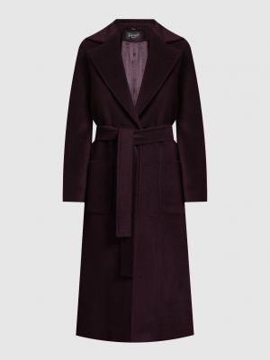 Вовняне пальто Heresis фіолетове