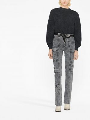 Straight jeans Isabel Marant grau