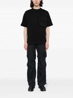 T-shirt en coton avec poches Belstaff noir
