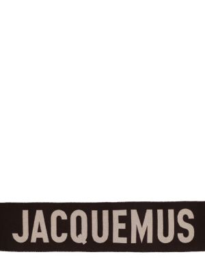 Fular de lână Jacquemus