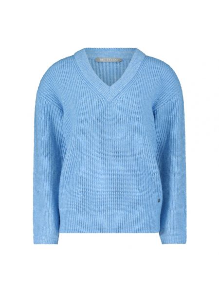 Sweter Betty & Co niebieski