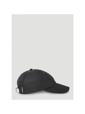 Nylonowa czapka z daszkiem Burberry czarna
