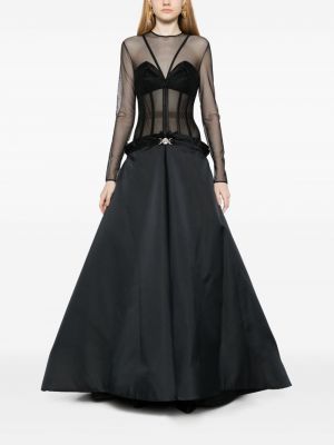 Sukienka wieczorowa Versace czarna