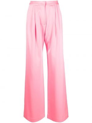 Плисирани панталон Alex Perry розово