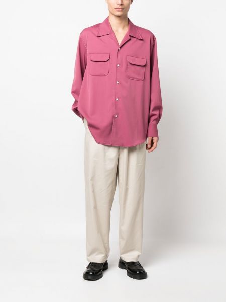 Bavlněné rovné kalhoty Isabel Marant