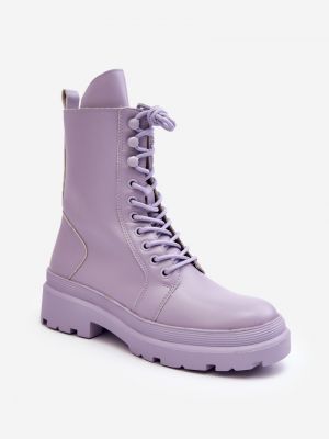 Kotníkové boty Kesi fialové