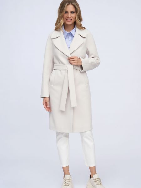 Белое пальто Electrastyle