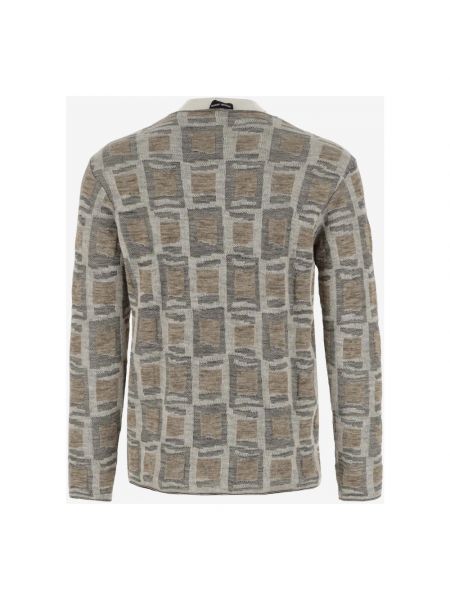 Jersey de lana de lino de tela jersey Giorgio Armani