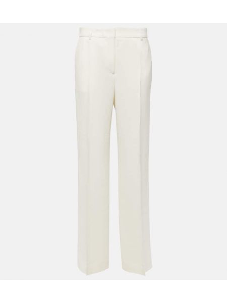 Ravne hlače Toteme bela