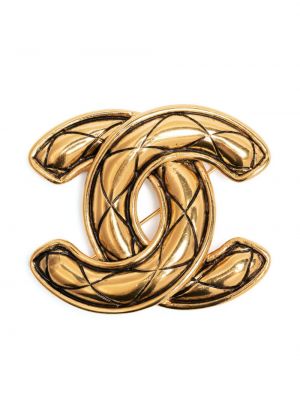 Broche matelassée Chanel Pre-owned