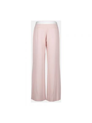 Pantalones con cremallera Victoria Beckham rosa
