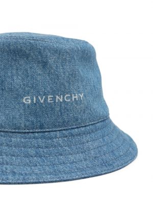Raštuotas kepurė Givenchy mėlyna