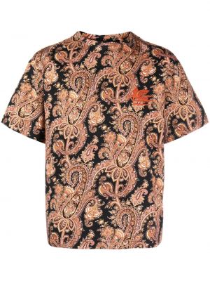 T-shirt con stampa paisley Etro