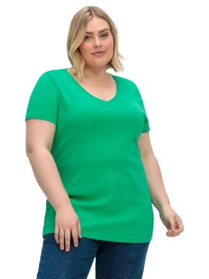T-shirt Sheego verde
