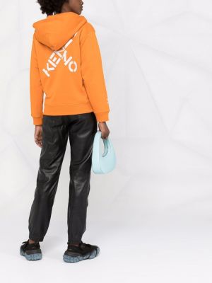 Sudadera con capucha Kenzo naranja