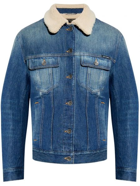 Denimjakke Dolce & Gabbana blå