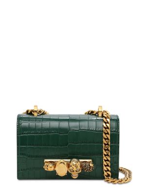 Bolso clutch de cuero Alexander Mcqueen