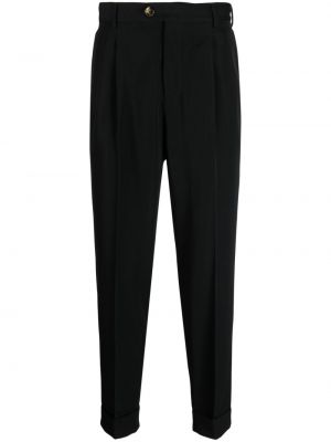 Pantaloni plisate Pt Torino negru