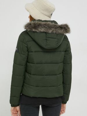 Téli kabát Superdry zöld