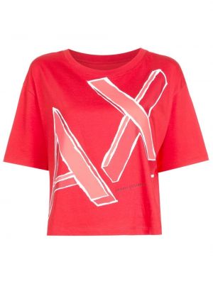 Camicia Armani Exchange, rosso