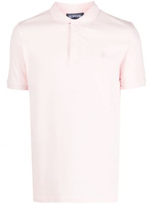 Polo krekls ar izšuvumiem Vilebrequin rozā