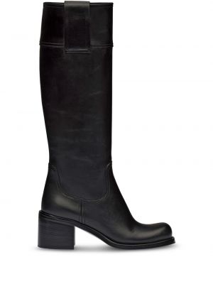 Botas altas Miu Miu negro