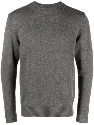 Kašmírový sveter s okrúhlym výstrihom Incentive! Cashmere sivá