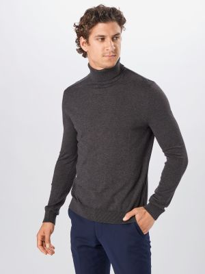 Пуловер Selected Homme сиво