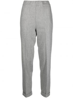 Vlněné kalhoty D.exterior šedé