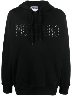 Hoodie Moschino svart