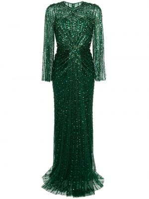 Вечерна рокля Jenny Packham зелено