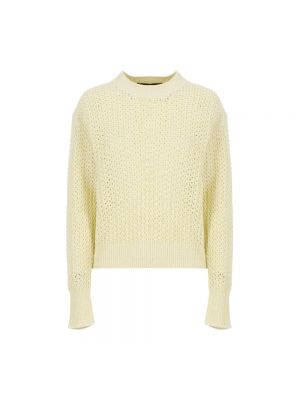 Sweter bawełniany Fabiana Filippi żółty